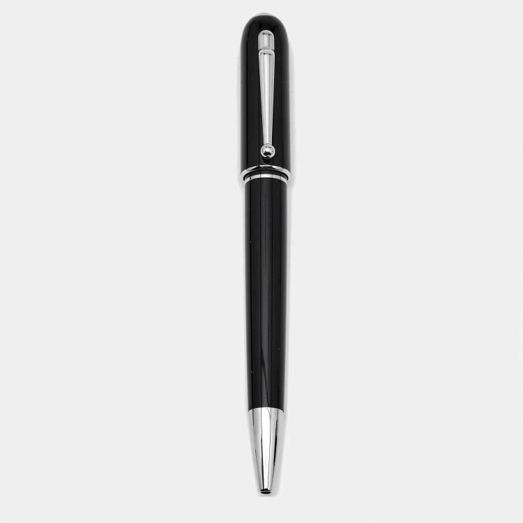 Pre Owned Dunhill Resin Silver Tone Ballpoint Pen
