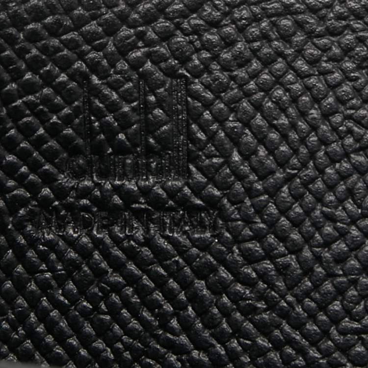 Pre Owned Dunhill Multicolor Cadogan Print Leather Card Holder