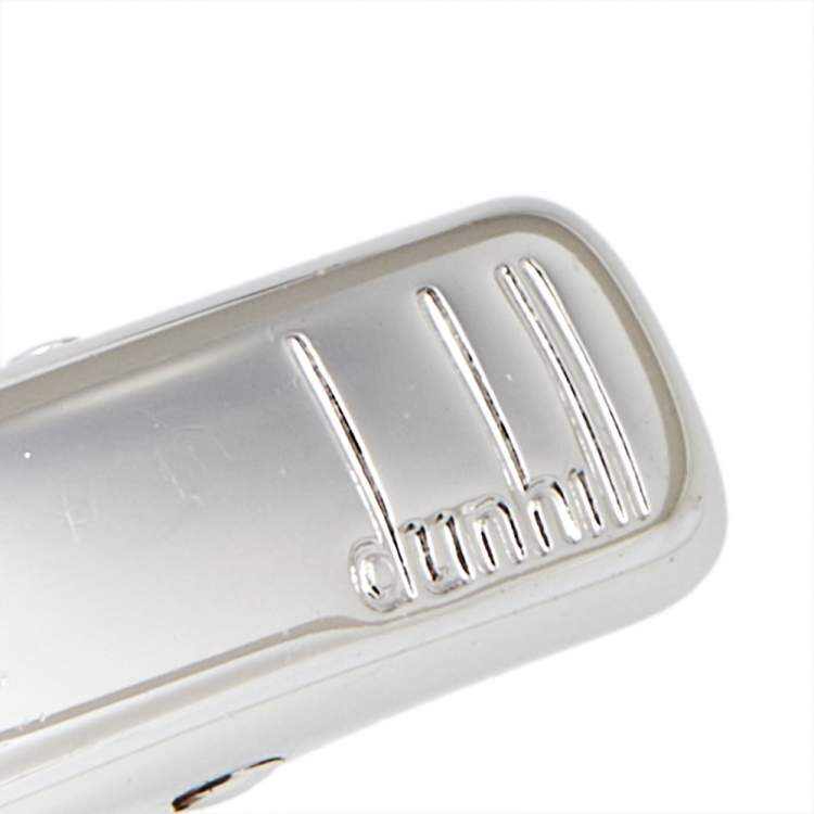 Pre Owned Dunhill Resin Sterling Silver Cufflinks