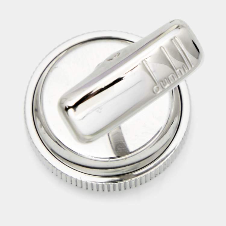 Pre Owned Dunhill  Silver Tone Metal Cufflinks