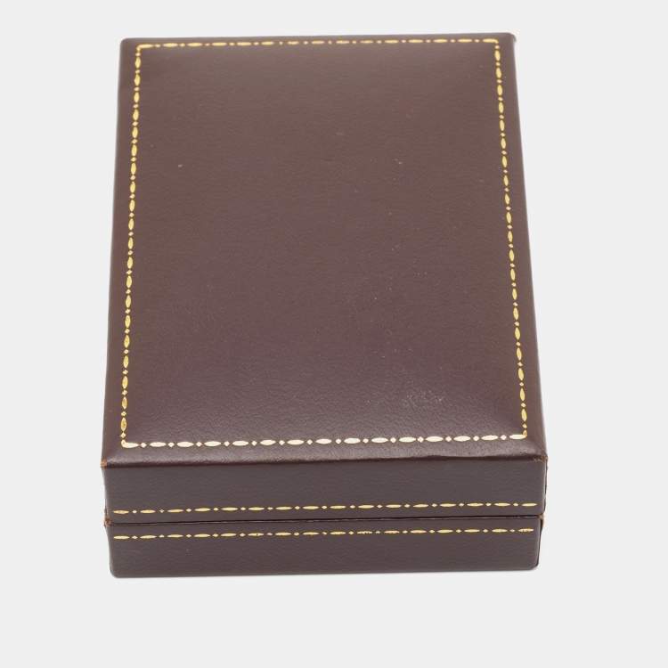 Pre Owned Dunhill Brushed Palladium and Gold Plated Cufflinks