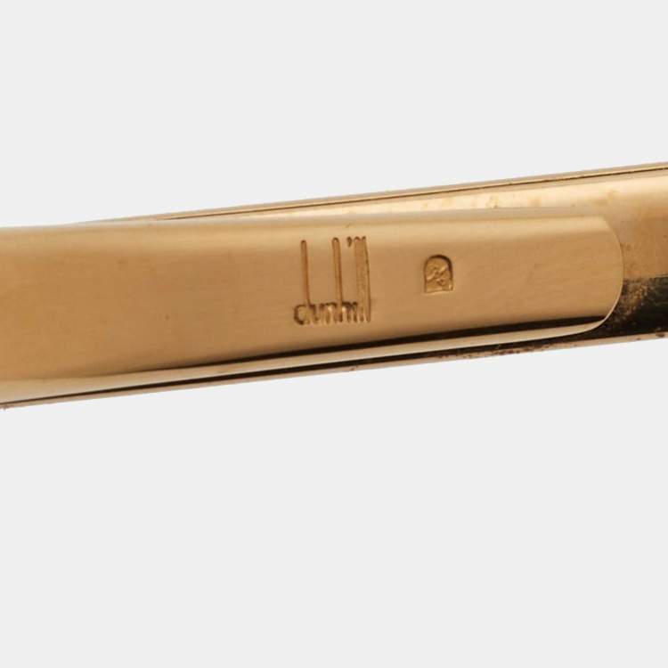 Pre Owned Dunhill Gold & Silver Tone Money Clip