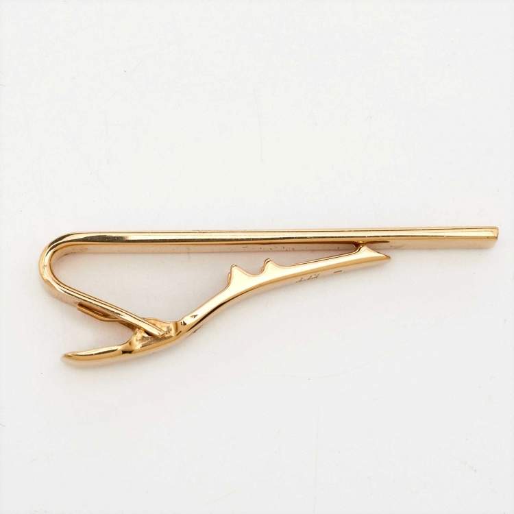 Pre Owned Dunhill Gold & Silver Tone Money Clip