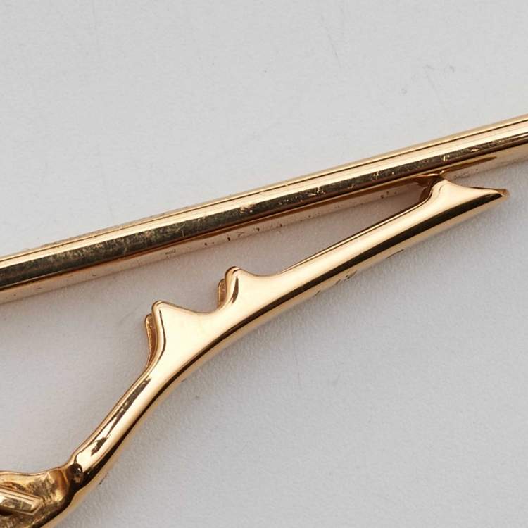Pre Owned Dunhill Gold & Silver Tone Money Clip