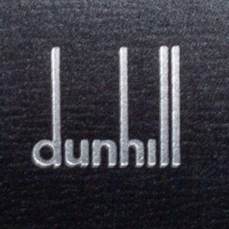 Pre Owned Dunhill Black Leather Confidential Briefcase