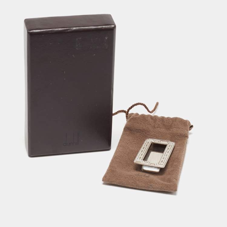 Pre Owned  Dunhill Silver Metal Money Clip
