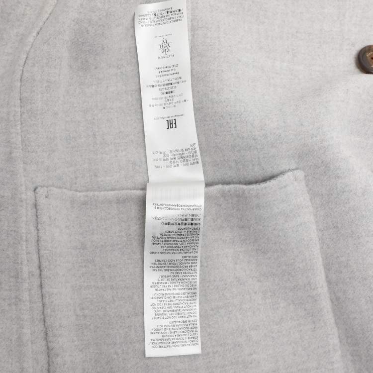 مملوكة مسبقًا \جاكيت قابل للقلب صوف أزرق/رمادي إيلفنثي مقاس 2 إكس إكس لارج - 2 كبير جدًا جدًا