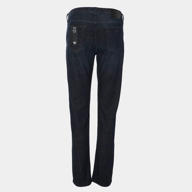 Pre Owned Emporio Armani Blue Denim Jeans L
