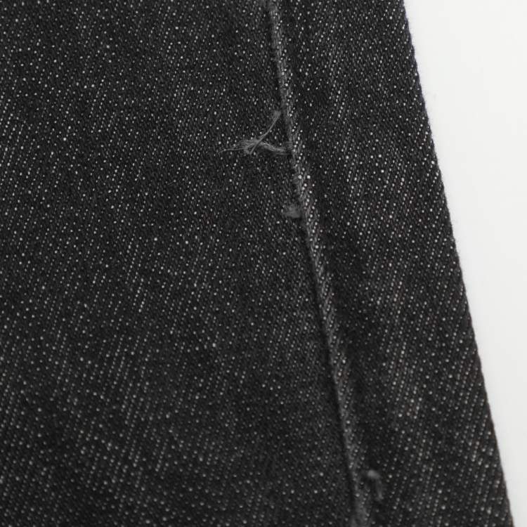 Pre Owned Emporio Armani Black Stretch Denim Jude Sexy Fit Jeans S