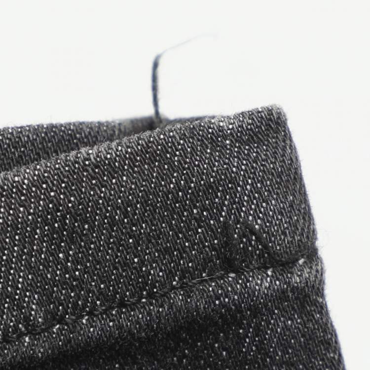 Pre Owned Emporio Armani Black Stretch Denim Jude Sexy Fit Jeans S