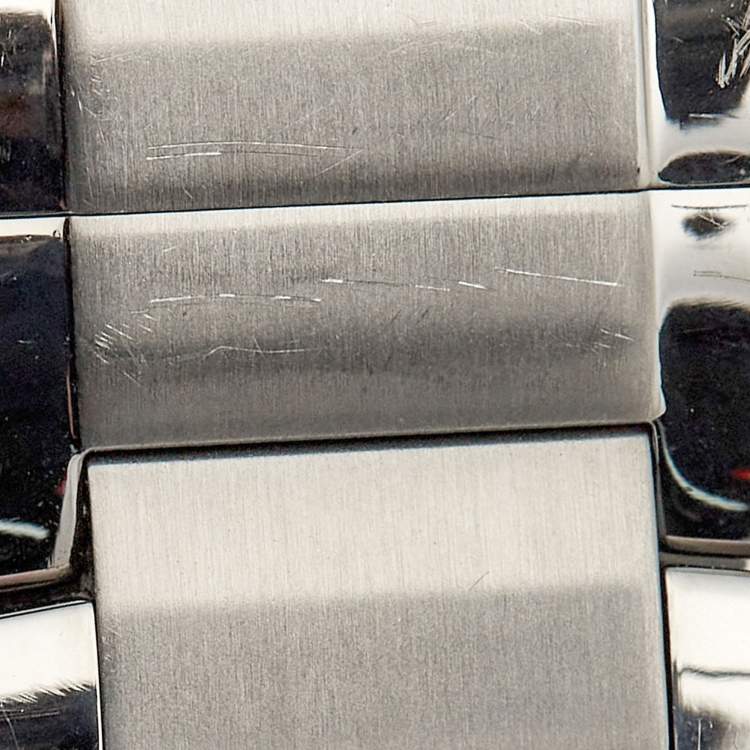 Pre Owned Emporio Armani Grey PVD Coated Stainless Steel Renato AR11120 Men's Wristwatch 43 mm