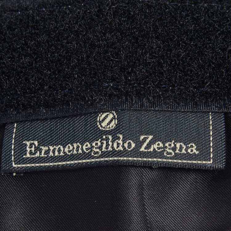 Pre Owned Ermenegildo Zegna Red Pleated Silk Satin Cummerbund