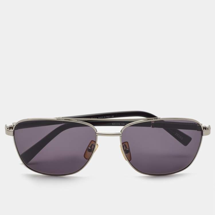 Pre Owned Ermenegildo Zegna Black EZ0014 Aviator Sunglasses
