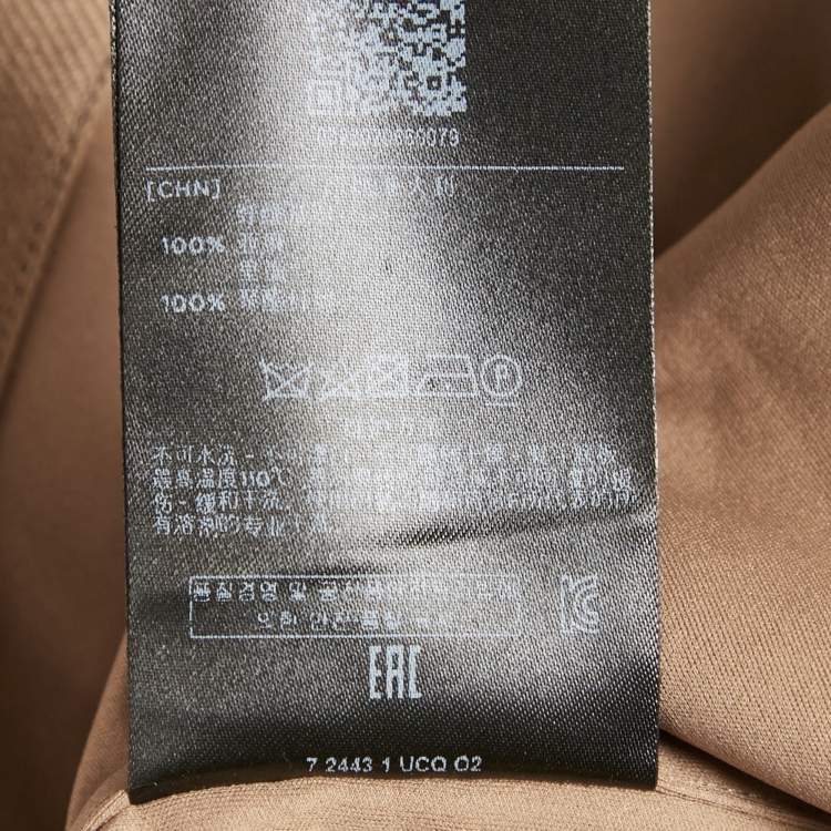 Pre Owned Ermenegildo Zegna Beige Linen Oversized Shirt XXL