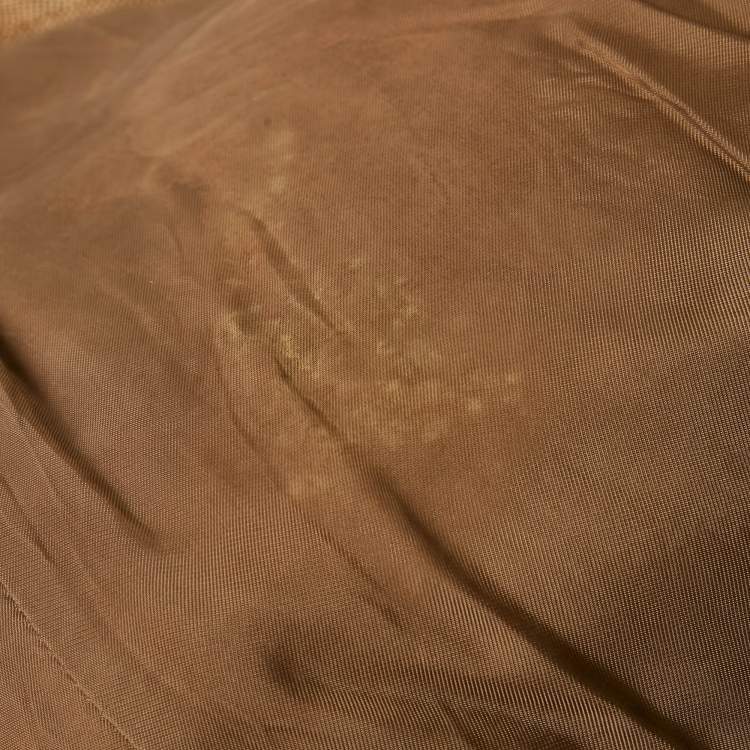Pre Owned Ermenegildo Zegna Beige Silk & Cashmere Button Front Blazer XL