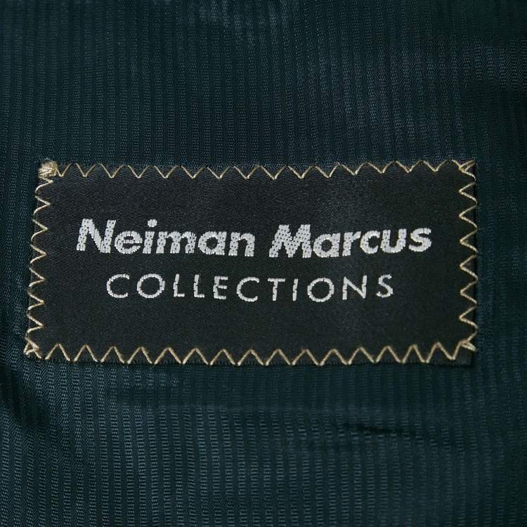 Pre Owned Ermenegildo Zegna Navy Blue Linen Blend Blazer XL