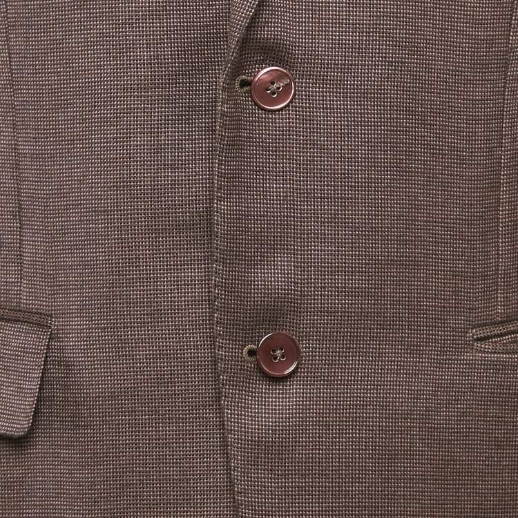 Pre Owned Ermenegildo Zegna Pink Patterned Cotton Blend Blazer L