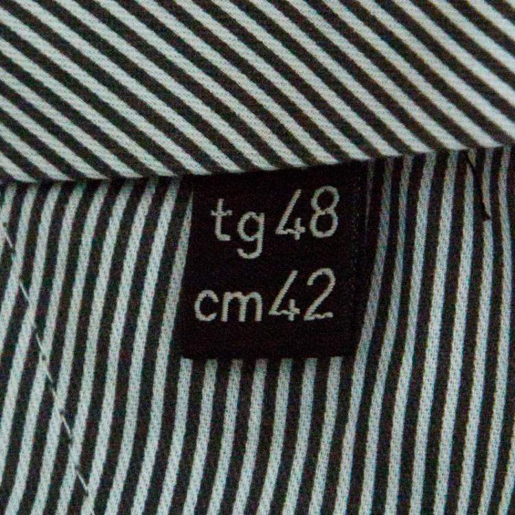 Pre Owned Ermenegildo Zegna Grey Wool Slim Fit Trousers M