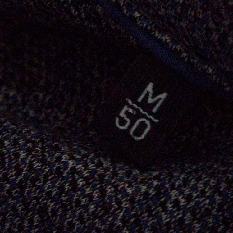 مملوكة مسبقًا Ermenegildo Zegna Grey Marled Cotton Polo T-Shirt M