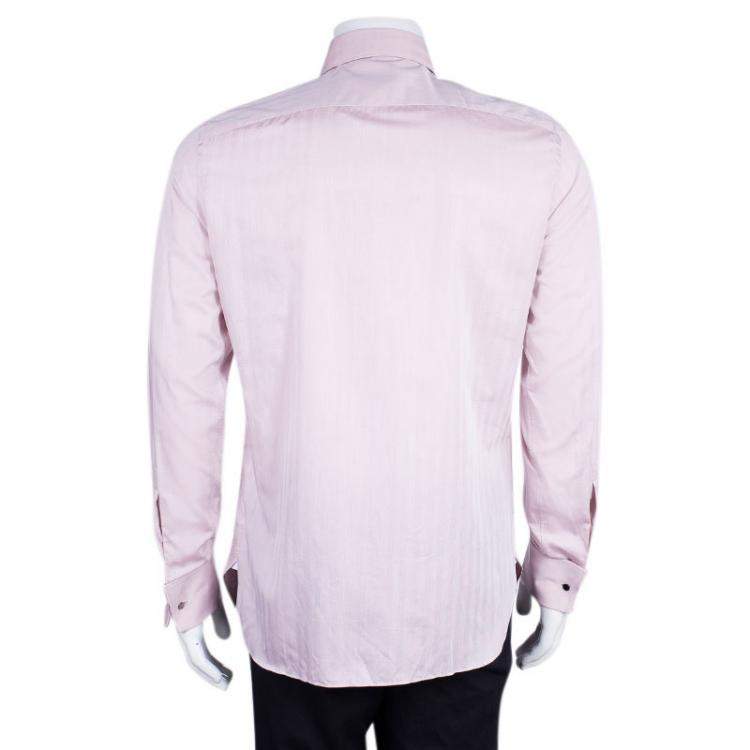 Pre Owned Ermenegildo Zegna Men's Pink Shirt XXS