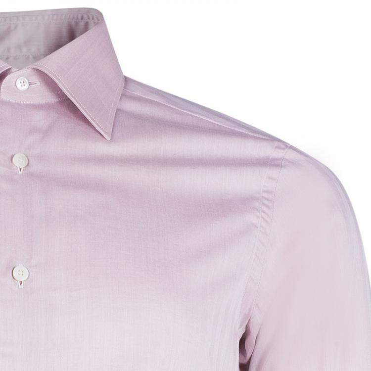 Pre Owned Ermenegildo Zegna Men's Pink Shirt XXS