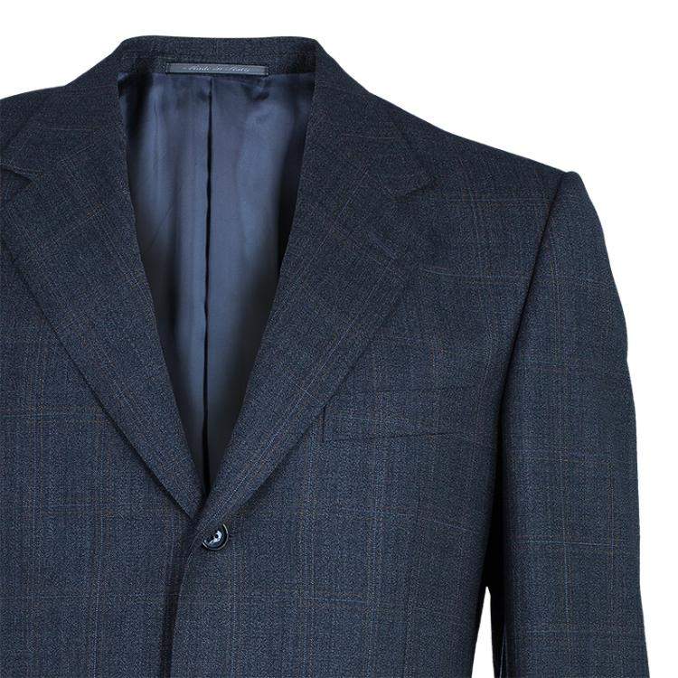 Pre Owned Ermenegildo Zegna Men's Grey Traveller Suit M 