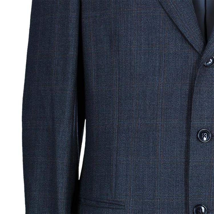 Pre Owned Ermenegildo Zegna Men's Grey Traveller Suit M 