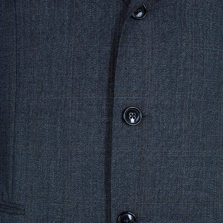 Pre Owned Ermenegildo Zegna Men's Grey Traveller Suit M 