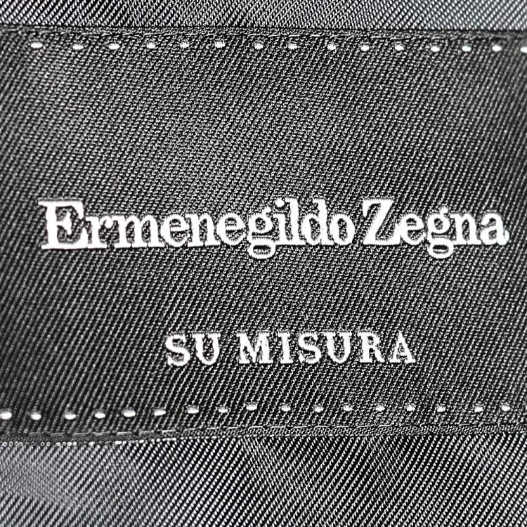 Pre Owned Ermenegildo Zegna Grey Wool Blazer L