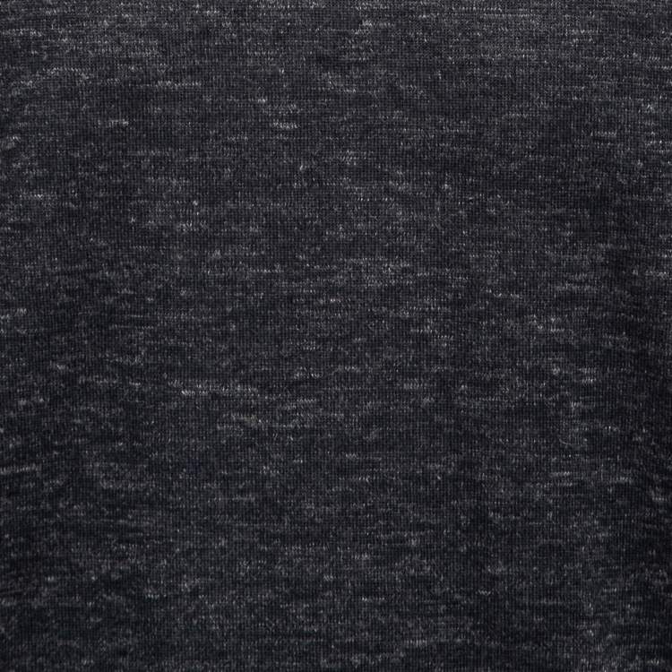Pre Owned Ermenegildo Zegna Couture Dark Grey Cashmere Crewneck Sweater 3XL