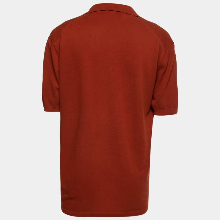 3xl red polo shirt