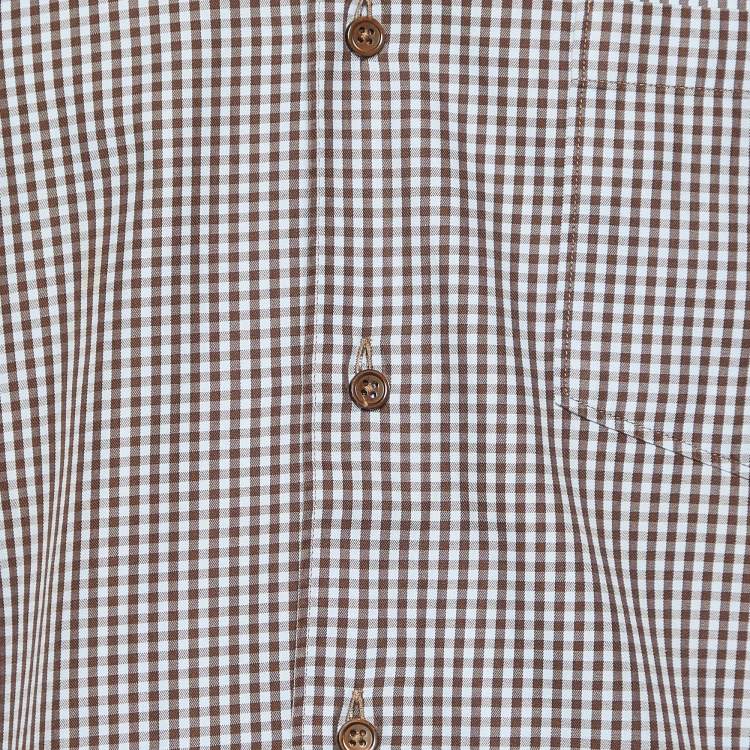 Pre Owned Ermenegildo Zegna Blue Micro Checked Cotton Button Down Shirt M
