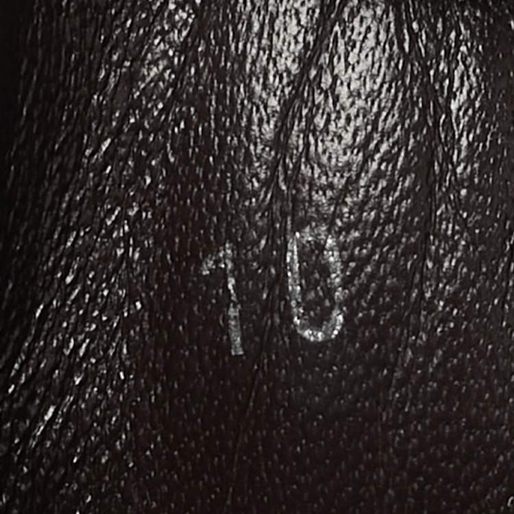 Pre Owned Ermenegildo Zegna Brown Leather Lace Up Derby Size 44