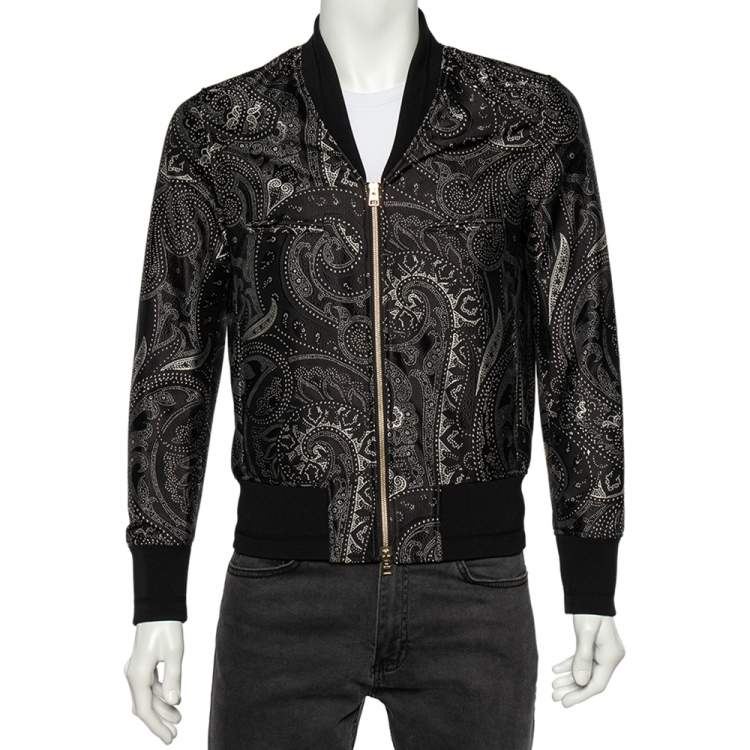 Paisley bomber jacket clearance mens