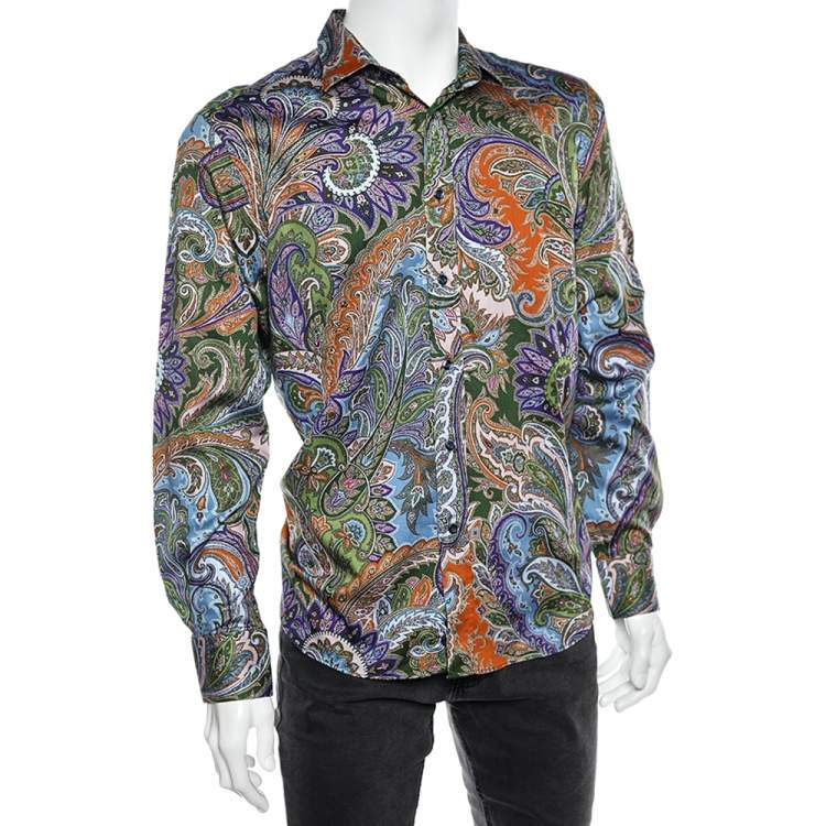 Etro Paisley Pattern T-shirt in White for Men