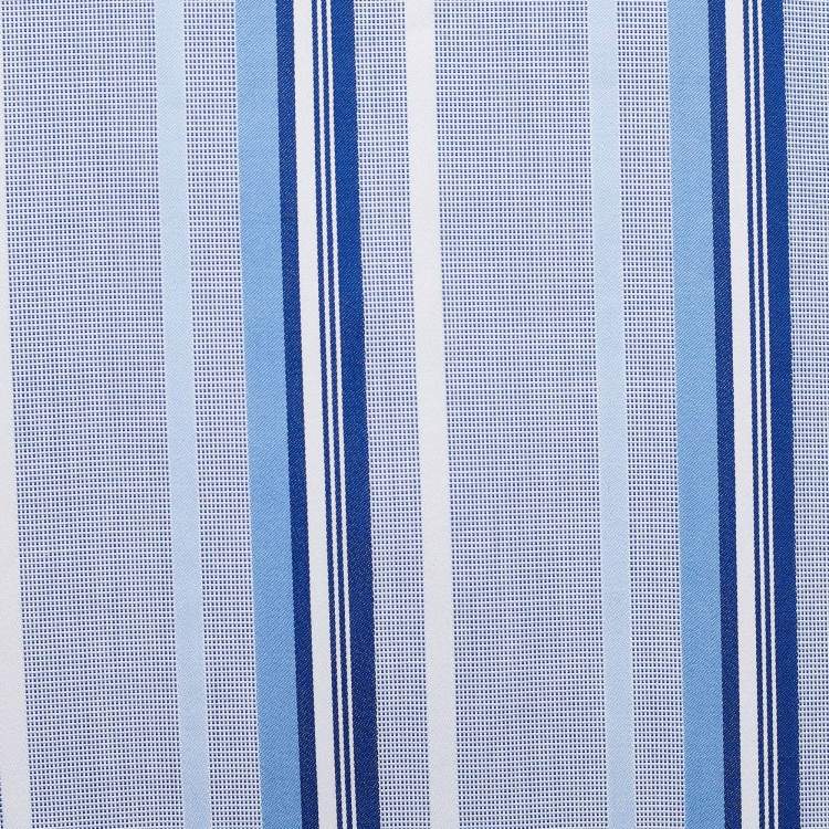 Pre Owned Etro Blue Striped Cotton Button Front Shirt L