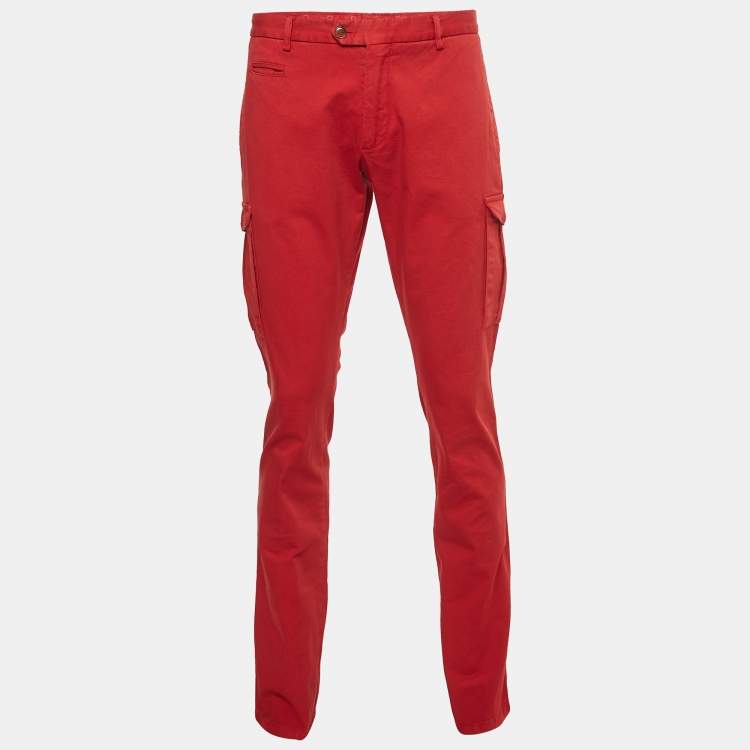 Red Chino Trousers for Men - Fursac A2AVAY-AA08-A011