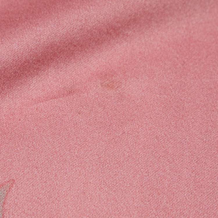 Pre Owned Etro Pink Floral Printed Cotton Shirt L