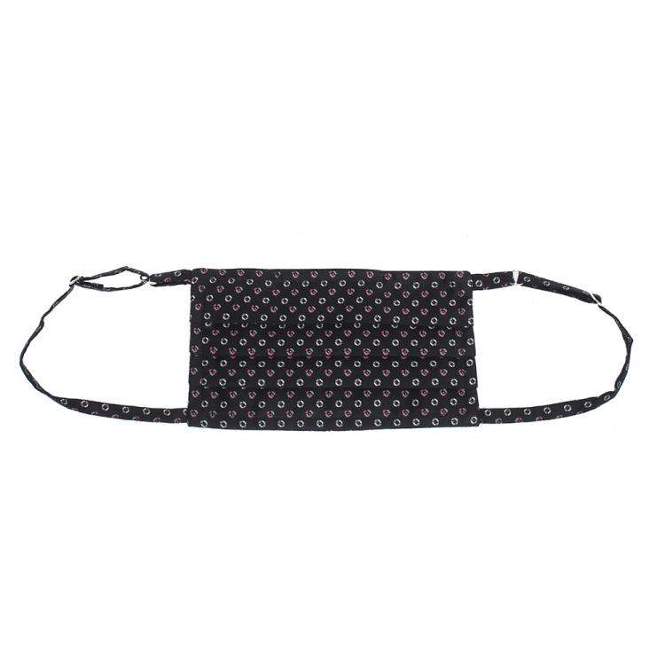 Pre Owned Collars & Cuffs Non-Medical Handmade Black Cherry Face Mask (Available for UAE Customers Only)