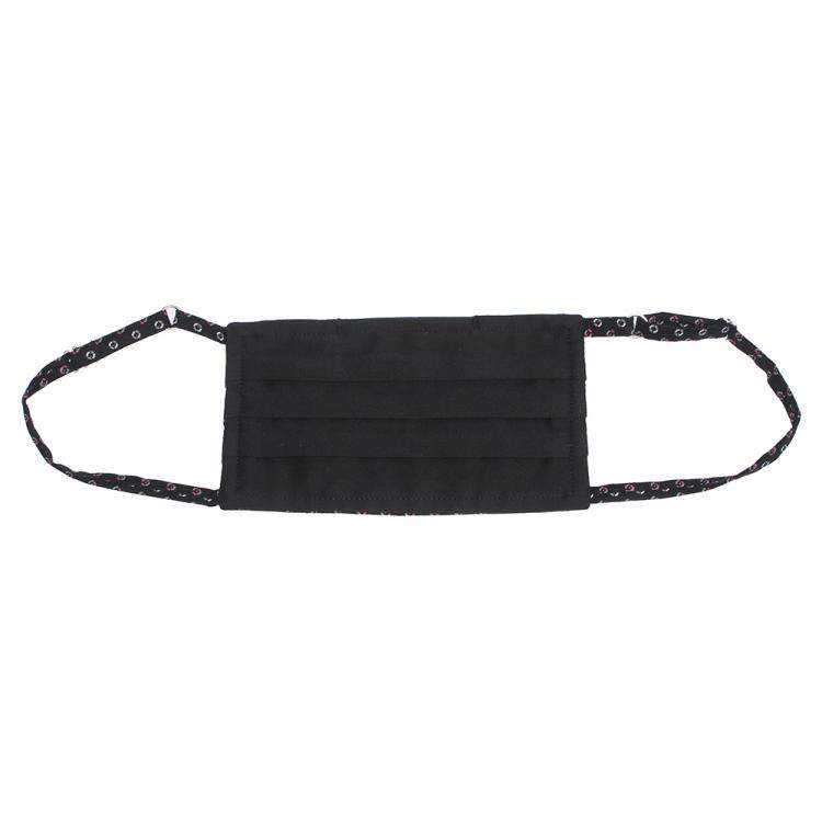 Pre Owned Collars & Cuffs Non-Medical Handmade Black Cherry Face Mask (Available for UAE Customers Only)