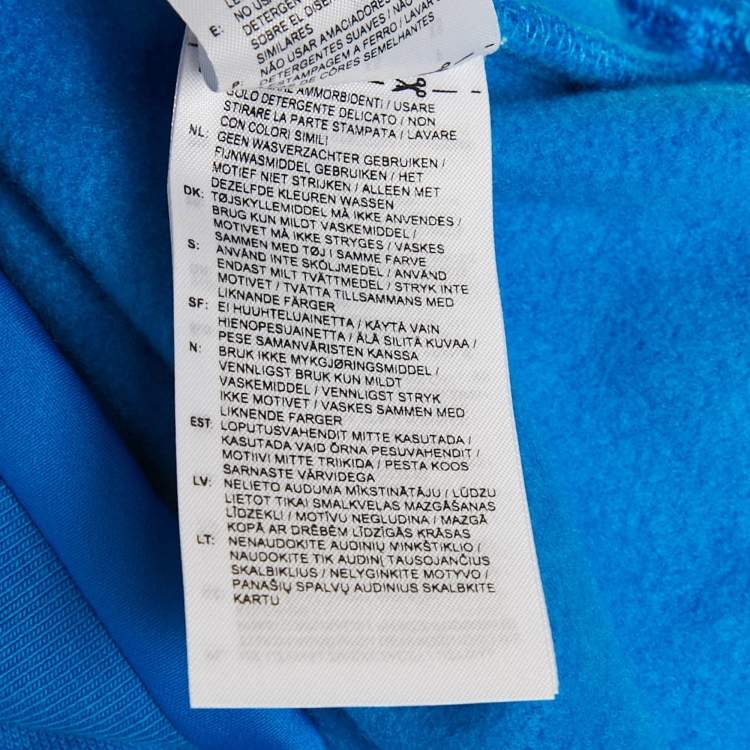 Pre Owned Essentials Fear of God x Adidas Logo Print Cotton Athletics Hoodie XS