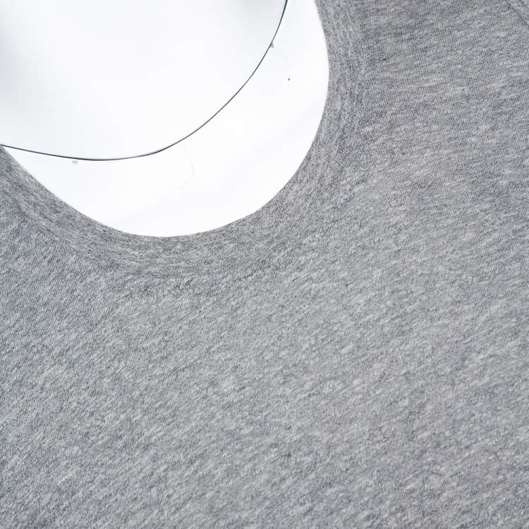 Pre Owned Fear of God Fifth Collection Grey Jersey Sleeveless T Shirt S