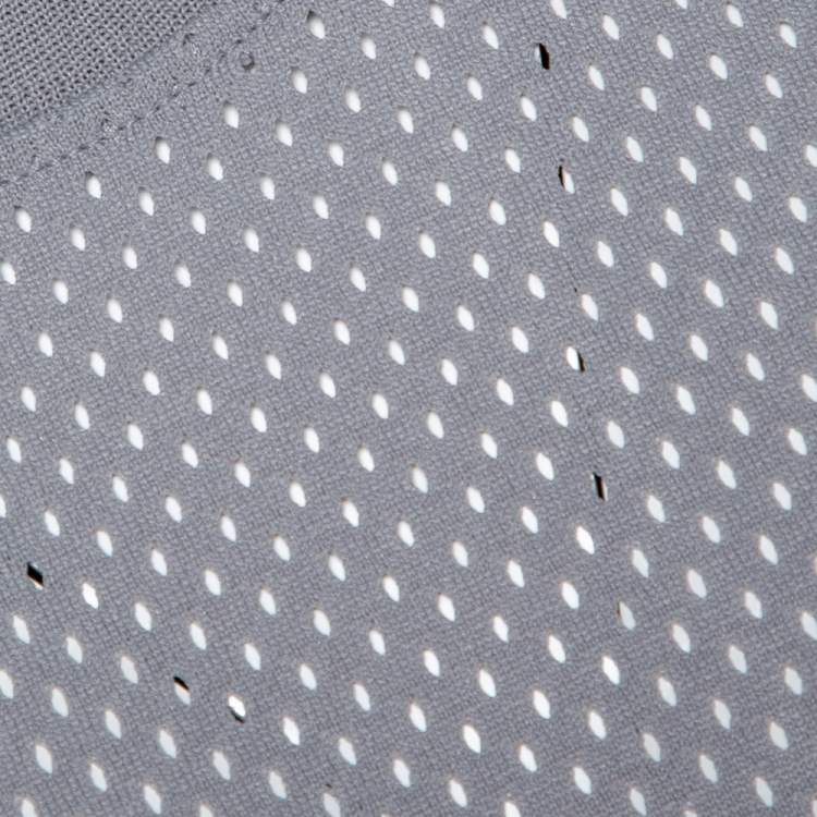 Pre Owned Fear of God Fifth Collection Grey Perforated Knit Sleeveless T Shirt S 