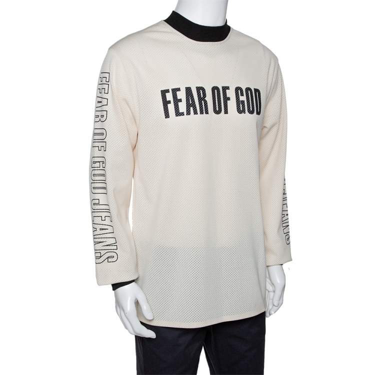 Fear of God Fifth Collection Cream Motocross Mesh Long