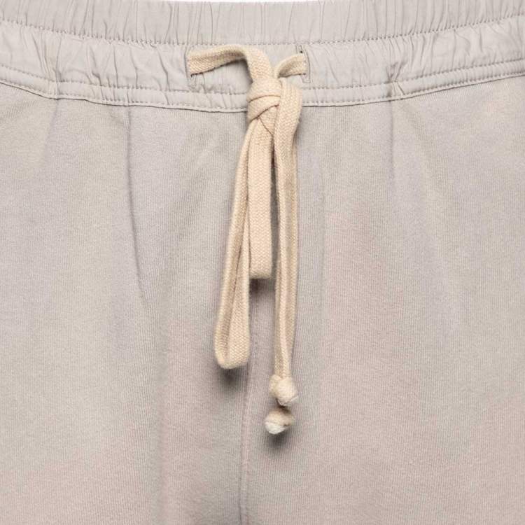 Pre Owned Fear of God Seventh Collection Beige Cotton Vintage Sweatpants M