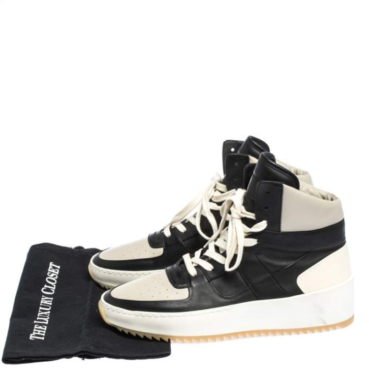 fear of god men's basketball leather sneakers