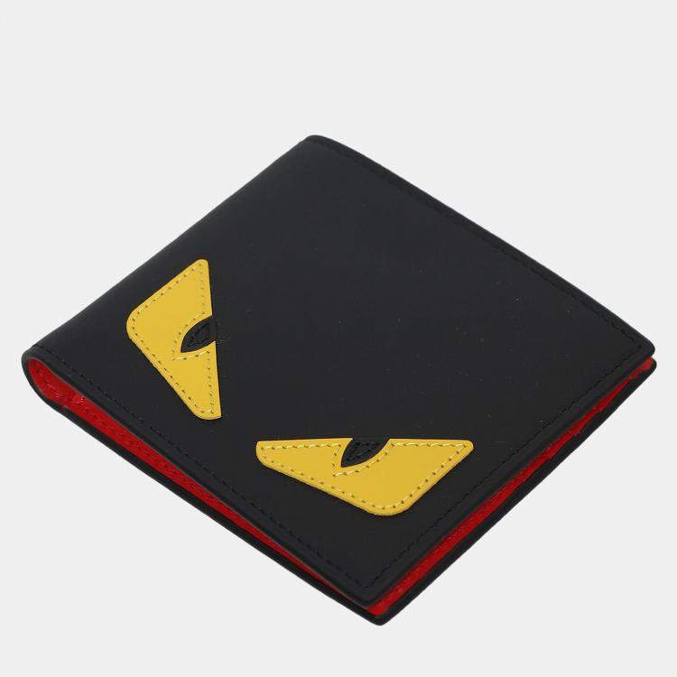 Pre Owned Fendi Monster Bifold Wallet