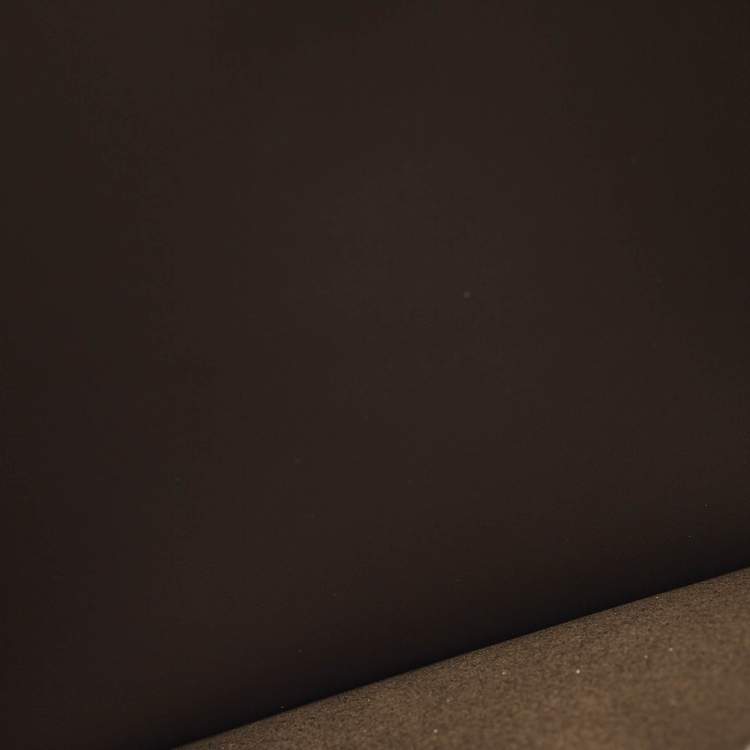 Pre Owned Fendi Logo Brown/Beige Leather and Python Flat Pouch