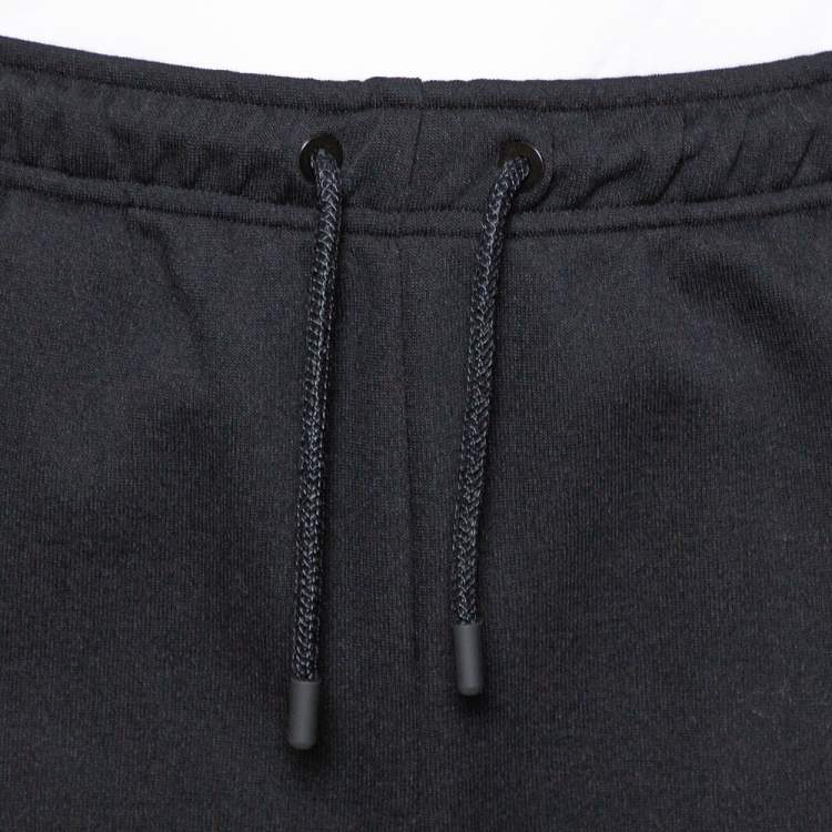 Pre Owned Fendi Black Knit Logo Printed Paneled Joggers L