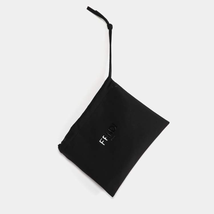 مملوكة مسبقًا Fendi Green Zucca Monogram Synthetic Swim Shorts S